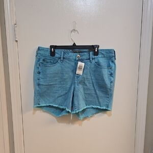 Torrid Sz 16 Light Blue Jean Shorts